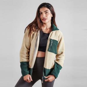 Veste zippée en polaire Sherpa-Douce, confortable et parfaite pour se superposer par temps froid ou pour un usage quotidien décontracté - Product Image 2