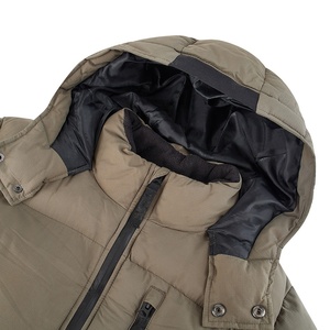 Abrigo de invierno personalizado para hombre, ropa de calle, chaqueta de plumón estampada, chaquetas cálidas gruesas acolchadas con burbujas de talla grande para hombre - Product Image 3