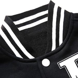 Chaqueta Varsity Personalizada de Invierno para Hombre de Alta Calidad de Fabricante OEM con Logotipo Frontal, Mangas de Lana y Diseño de Béisbol Letterman - Product Image 2