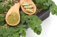 KMP Ma-Rum Bubuk Moringa Liar Kaya Klorofil 450mg 100 Kapsul Ekstrak Herbal Makanan Kesehatan Kualitas Tinggi Kering dengan Udara Panas