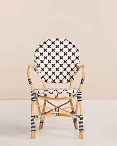 Silla de comedor de ratán duradera minimalista elegante para espacios interiores y exteriores para hoteles, villas, apartamentos, parques para salas de estar - Product Image 4