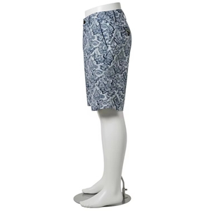 Shorts pour hommes en tissu peigné imprimé respirant, confortables et durables, pour un usage décontracté et des activités de plein air, shorts d'été - Product Image 2