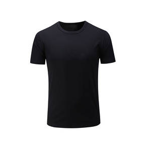 T-shirt d'été à coupe ajustée de la meilleure qualité pour hommes, col rond, contraste de couleur bicolore pour les activités de plein air - Product Image 1