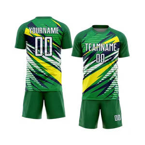 ชุดกีฬาฟุตบอลพิมพ์ลายหน้าจอแบบปรับแต่งได้คุณภาพเยี่ยมราคาถูกพร้อมพิมพ์ชื่อทีม - Product Image 4