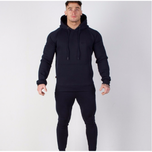 Ensemble de survêtements classiques personnalisés de haute qualité 350 GSM velours à capuche survêtements pull Streetwear personnalisé hommes sweats à capuche unisexe - Product Image 2