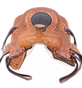 Nueva Venta caliente 2024 sillín de Carreras de Caballos inglés de calidad superior hecho a mano de cuero Premium cómodo - Product Image 3