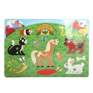 Planche de puzzle pour enfants - Vert - Product Image 1