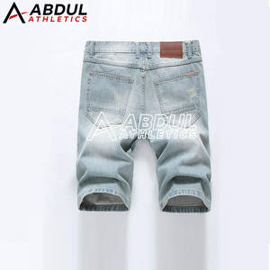 Pantalones Cortos Vaqueros Más Vendidos para Hombre, Pantalones Cortos Vaqueros de Alta Calidad, Pantalones Cortos Vaqueros de Secado Rápido para Hombre, Venta en Línea - Product Image 2