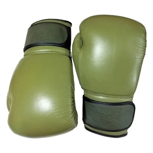 Guantes de Boxeo de Cuero Genuino de Último Modelo, Marca OEM, para Entrenamiento Profesional de MMA, en Venta, CP-BG-55 - Product Image 4