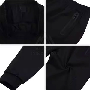 Survêtement deux pièces à fermeture éclair pour hommes, survêtement de jogging deux pièces à fermeture éclair, sur mesure à bas prix - Product Image 3