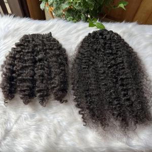 Non Chemical Wholesale Low Price Burmese <b>Curly</b> <b>Bundles</b> Double Drawn 8-40inch Vietnamese Raw Hair Extensions - Product Image 4