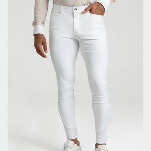 Culottes d'équitation pour hommes, coupe ajustée, design élégant, respirantes, durables, extensibles, jodhpurs pour sports équestres, culottes personnalisées - Product Image 1