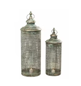 Minimalist Design Lighting Decor <b>Black</b> Metal <b>Candle</b> Moroccan <b>Lanterns</b> Home Decorative Hanging and Floor <b>Lanterns</b> Available Bulk - Product Image 6