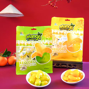 Dai Long Best Quality Mango Jelly <b>Candy</b> Tasty Sweet Soft with a Hint of Sour Delicious Fruit Flavored <b>Candy</b> - Product Image 1