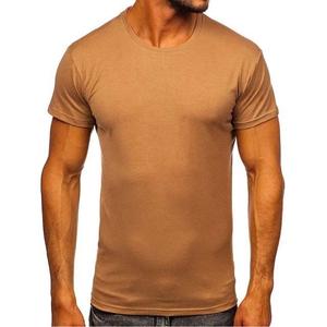 T-shirts de gymnastique pour hommes OEM séchage rapide léger 100% coton sur mesure t-shirts de fitness col rond nouveau style vêtements de course - Product Image 5