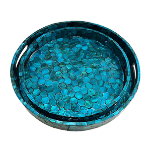 Soporte para Postres de Concha Capiz con Incrustaciones de Madreperla, Hecho a Mano, Tamaño y Color Personalizables, Marca DHT HANDICRAFT para Ramadán, Venta al por Mayor de Fábrica - Product Image 4