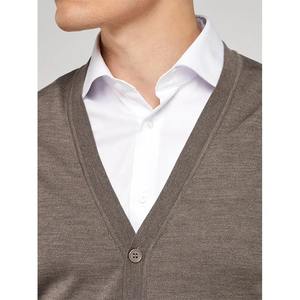 Custom Sweater Men <b>Cardigan</b> V-neck Casual Loose Knitted Jacket Men's Sweater <b>Cardigan</b> by Old-fit International - Product Image 4