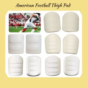American Football <b>Thigh</b> Pads Padded Protection for Adults White Sport Gear - Product Image 2