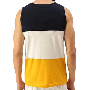 Débardeur Homme Premium Qualité Supérieure Dernière Tendance Col Rond Sans Manches Respirant Léger Polyester/Coton Anti-UV - Product Image 4