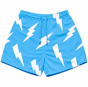 Pantalones Cortos Deportivos para Hombre de Alta Calidad, Sólidos, Elásticos en 4 Direcciones, de Secado Rápido, Transpirables, Ecológicos, Antiarrugas, 100% Poliéster, Cintura Media Elástica - Product Image 6