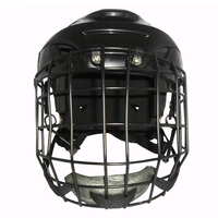 Casque de gardien de but super léger, de haute qualité, portable, en coque souple, rembourré, avec protection de la gorge, taille complète, respirant, imperméable