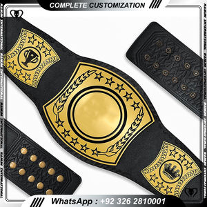 Ceinture authentique de lutte poids lourd mondiale personnalisée boîte de ceintures de combat de lutte de meilleure qualité - Product Image 4