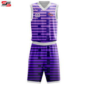 Conjunto de Jersey de baloncesto personalizable para hombre, uniformes de baloncesto de equipo juvenil Unisex, chándal universitario en blanco, ropa de baloncesto para adultos - Product Image 3