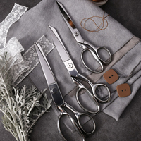 Ciseaux de tailleur industriels pour atelier textile, ciseaux à tissu en acier inoxydable, outil de couture professionnel, usines de vêtements