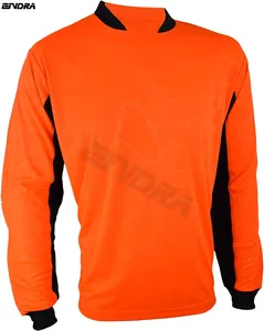 Yeni özel tasarlanmış futbol kaleci gömlek 2024 tam kollu futbol kaleci üst kaleci kıyafet