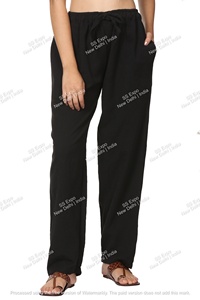 Free-Size Eco-Friendly Breathable Cotton Pyjamas <b>Women's</b> Summer/Autumn Comfortable Unisex Sleepwear Washed Sexy Patterns <b>Short</b> - Product Image 5