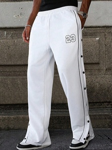 2025 nuevos pantalones de la mejor calidad para hombres y ropa de primavera y verano y nuevos pantalones de chándal y pantalones de color sólido para hombres OEM - Product Image 4