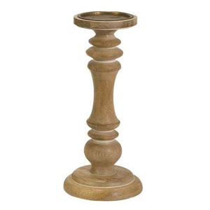 Bougeoir en bois créatif de haute qualité lanterne support pots Design Unique pour la décoration intérieure fête à manger Style conique de noël - Product Image 5