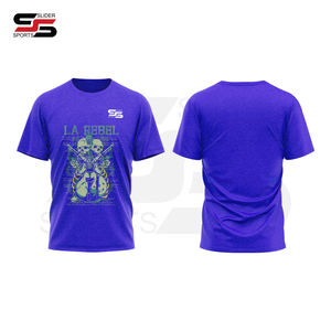 เสื้อยืดแฟชั่นแบรนด์หรูสำหรับผู้ชายเสื้อยืดแขนสั้นคอกลมแนวสตรีท - Product Image 2