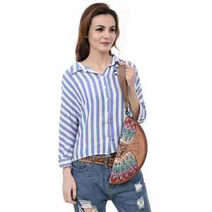 Monedero occidental de otoño bohemio de lujo para mujer, bolso de mano de taco con herramientas personalizadas, cierre de cremallera, detalle de plumas, borla, precio al por mayor - Product Image 2