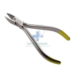 Coupe-fil dentaire Ortho Genix Pince en acier inoxydable pour couper les fils d'arc durs - Product Image 1