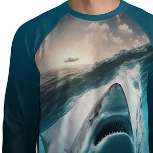 Camisa de Manga Larga de Forro Polar Satinado de Secado Rápido Personalizada para Hombre, para Actividades Casuales al Aire Libre de Invierno, Ropa de Pesca con Botones Cálidos - Product Image 2