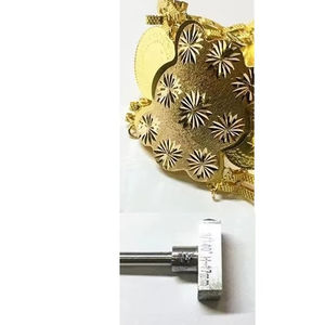 Martillo herramientas de diamante en forma de V 180 vástago plano cabeza de 3mm 15mm herramientas de facetado manual para joyería de oro volante herramientas de joyería equipo - Product Image 1