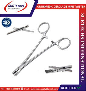 Alambre ortopédico de cerclaje de acero inoxidable de alta calidad Twister Surtechs Bone Wire Twisters - Product Image 5