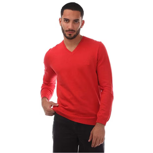 Sencillo Color rojo clásico liso sudadera suave acogedor Casual pulóver sudadera cómoda de gran tamaño calle sudadera - Product Image 1