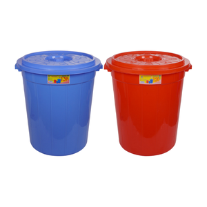 ถัง120L พร้อมฝาปิดถังพลาสติกถังกรองน้ำวัสดุ PP ทนทาน5380ถังบรรจุกล่องบรรจุภัณฑ์พลาสติก - Product Image 5