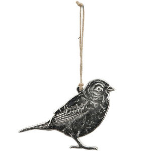 Oiseaux créatifs en métal de Pâques ornements suspendus décorations de Noël festives fournitures - Product Image 1