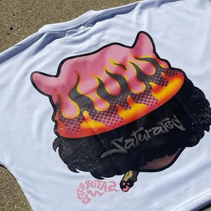 Nouveau style de t-shirt Boxy pour hommes de haute qualité pour hommes t-shirt à la mode avec logo personnalisé imprimé sérigraphie à séchage rapide t-shirts pour hommes - Product Image 4