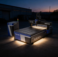 Machine de gravure CNC robuste AccTek AKM1325 avec moteur pas à pas, entraînement Leadshine, lubrification automatique et capteur d'outil