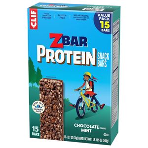 Barras de Proteína Zbar - Sabor Chocolate y Menta - Barras de Proteína Crujientes (Paquete de 15) - Product Image 2