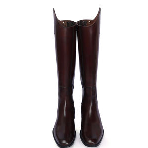 Servicio OEM de alta calidad Logotipo personalizado Western Equestrian Nuevas botas de equitación Botas largas de cuero para montar a caballo - Product Image 2