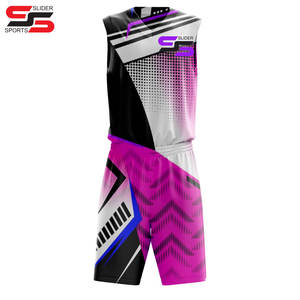 Uniforme de Baloncesto Unisex al por Mayor, 100% Poliéster, Diseño Personalizado, Secado Rápido, Jersey Estampado Transpirable con Característica 3D - Product Image 1