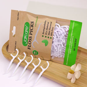 Filo filo filo di amido di mais vegano UHMWPE ecologico 100% il filo interdentale biodegradabile - Product Image 5