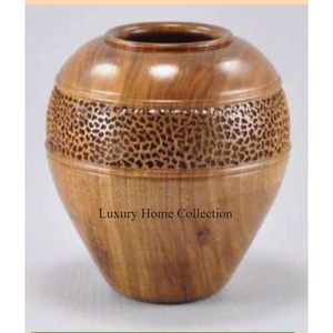 Vase et pots durables de conception simple moderne couleur marron Style luxueux maison et balcon articles de jardin Vase intérieur et extérieur - Product Image 6