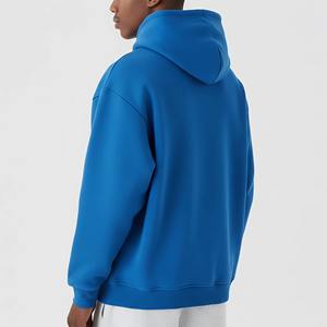 เสื้อฮู้ดทรงหลวมแบบมีกระเป๋า ผ้าฟลีซถักเนื้อหนา ระบายอากาศได้ดี 100% ผ้าฝ้าย เหมาะสำหรับฤดูหนาว สไตล์สตรีทแวร์ - Product Image 3