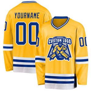 Wholesale Custom Logo Name Ice Hockey Jersey Breathable Mesh Breathable Sublimation Printed Hockey Sportswear Ice Hockey - Product Image 3